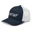 KMTWF In Pearl Embroidery on Retro Trucker Hat