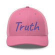 Truth In Amethyst Embroidery on Retro Trucker Hat