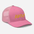 KMTWF In Gold Embroidery on Retro Trucker Hat