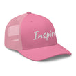 Inspire In Diamond Embroidery on Retro Trucker Hat