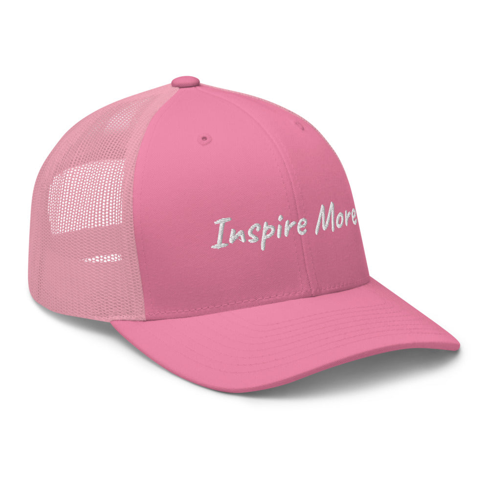 Inspire More In Diamond Embroidery on Retro Trucker Hat