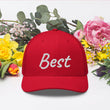 Best In Diamond Embroidery on Retro Trucker Hat