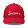 Inspire In Diamond Embroidery on Retro Trucker Hat