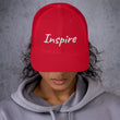 Inspire In Diamond Embroidery on Retro Trucker Hat