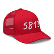 5813 In Pearl Embroidery on Retro Trucker Hat