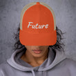 Future In Pearl Embroidery on Retro Trucker Hat