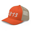 5813 In Pearl Embroidery on Retro Trucker Hat