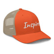 Inspire In Diamond Embroidery on Retro Trucker Hat