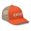 KMTWF In Pearl Embroidery on Retro Trucker Hat