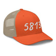 5813 In Pearl Embroidery on Retro Trucker Hat