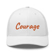 Courage In Amber Embroidery on Retro Trucker Hat