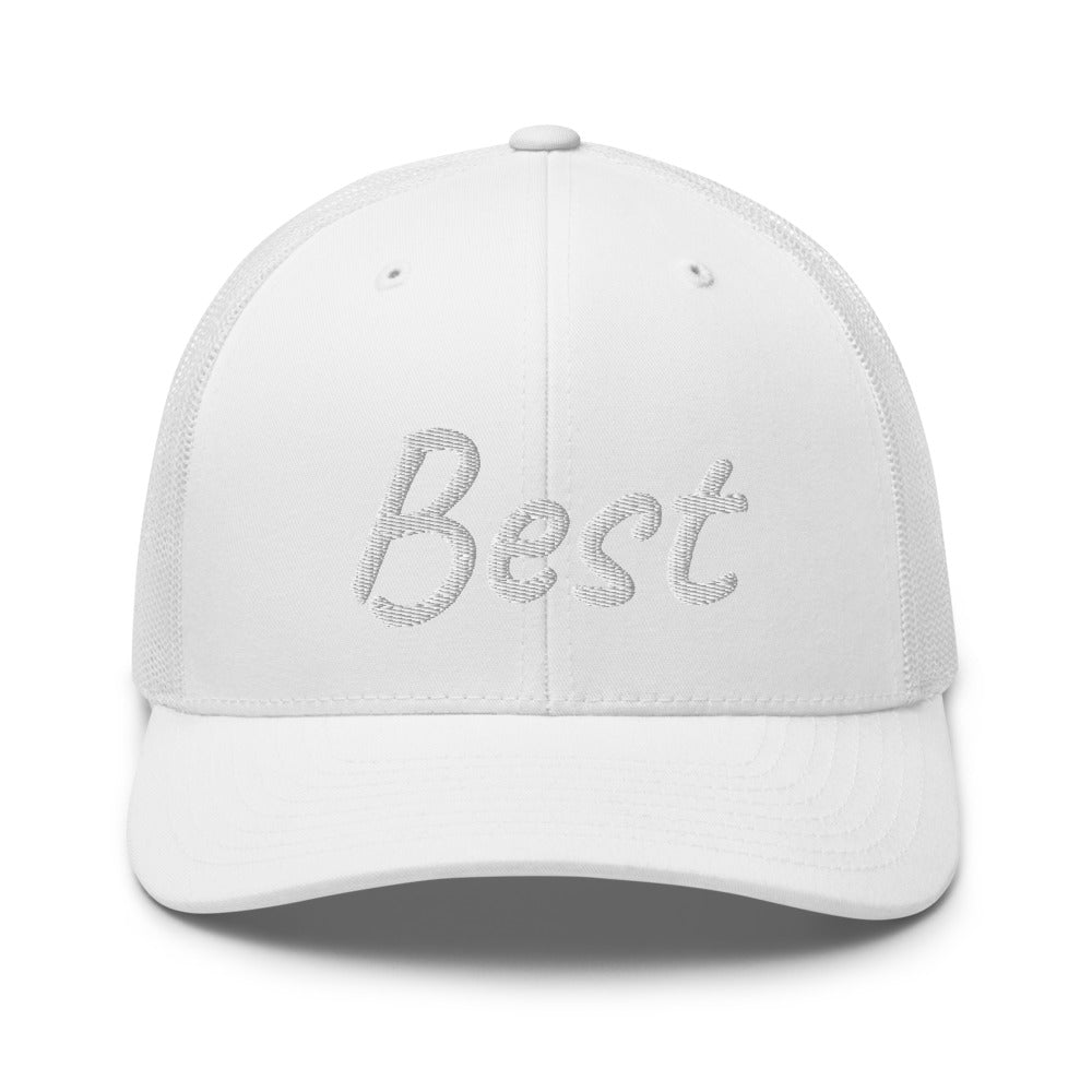 Best In Diamond Embroidery on Retro Trucker Hat