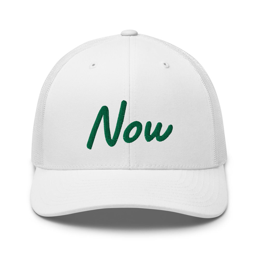 Now In Emerald Embroidery on Retro Trucker Hat