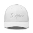 Inspire In Diamond Embroidery on Retro Trucker Hat