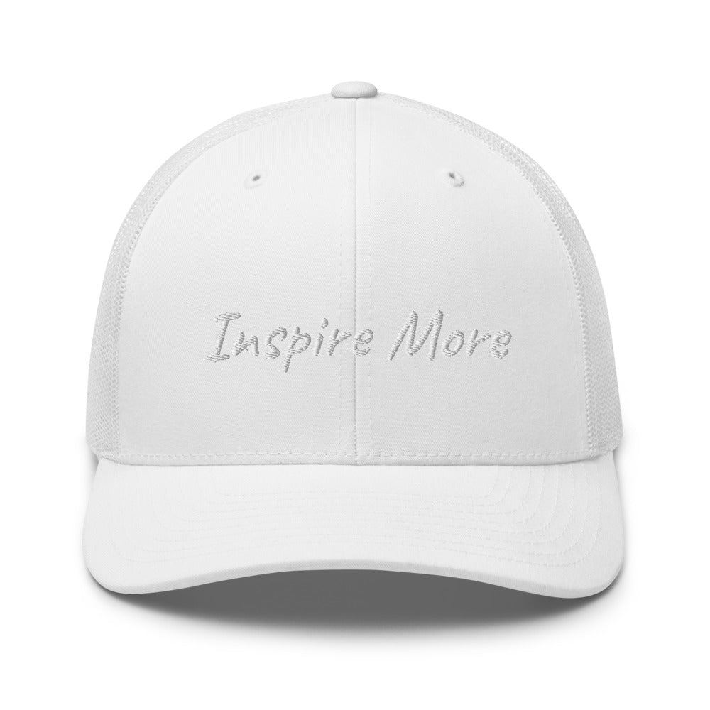 Inspire More In Diamond Embroidery on Retro Trucker Hat