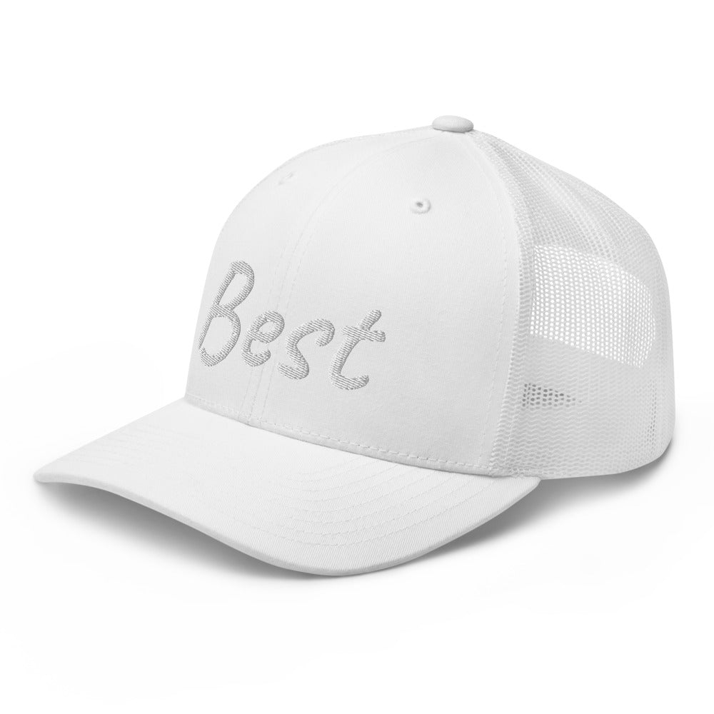 Best In Diamond Embroidery on Retro Trucker Hat