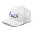 Truth In Amethyst Embroidery on Retro Trucker Hat