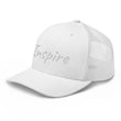 Inspire In Diamond Embroidery on Retro Trucker Hat