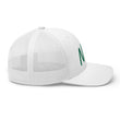 Now In Emerald Embroidery on Retro Trucker Hat