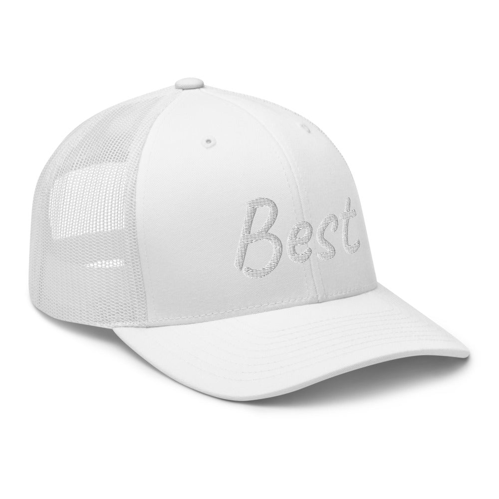 Best In Diamond Embroidery on Retro Trucker Hat