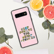 Baby Animals Keep Moving The World Forward In Pink on Samsung Phone Case