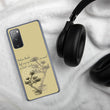 Matsuo Basho Haiku With Bonsai on Samsung Phone Case