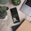 Lead By Example Haiku With Mountain Shrines on Samsung Phone Case