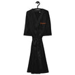 Explore In Amber Embroidery on Satin Robe