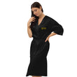 5813 In Gold Embroidery on Satin Robe