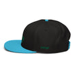 Joy In Emerald Embroidery on Snapback Cap