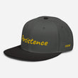 Persistence In Gold Embroidery on Snapback Cap