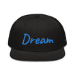 Dream In Sapphire Embroidery on Snapback Cap