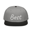 Best In Diamond Embroidery on Snapback Cap