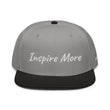 Inspire More In Diamond Embroidery on Snapback Cap