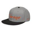 Courage In Amber Embroidery on Snapback Cap