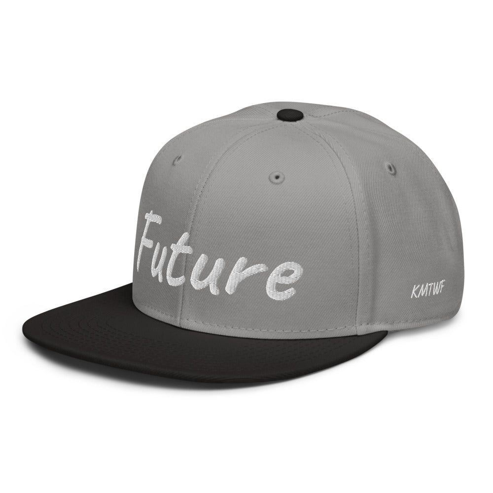 Future In Pearl Embroidery on Snapback Cap