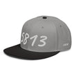 5813 In Pearl Embroidery on Snapback Cap