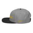 Optimist In Gold Embroidery on Snapback Cap