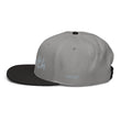 Wealth In Silver Embroidery on Snapback Cap