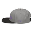 Truism In Amethyst Embroidery on Snapback Cap