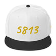 5813 In Gold Embroidery on Snapback Cap