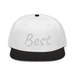 Best In Diamond Embroidery on Snapback Cap