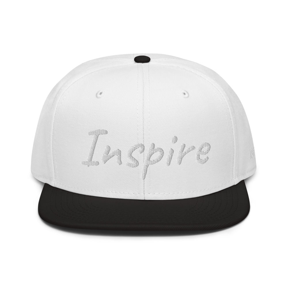 Inspire In Diamond Embroidery on Snapback Cap