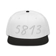 5813 In Pearl Embroidery on Snapback Cap