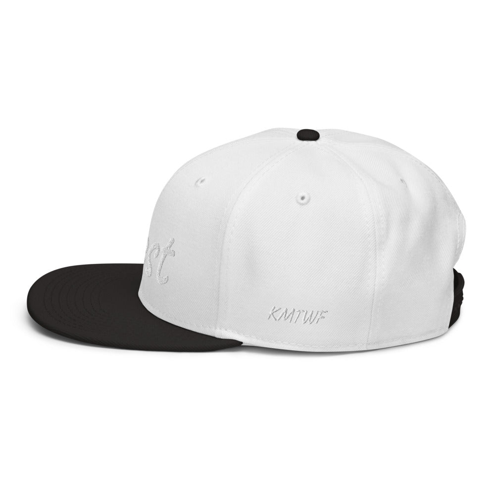 Best In Diamond Embroidery on Snapback Cap