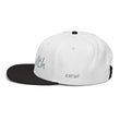 Wealth In Silver Embroidery on Snapback Cap