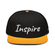 Inspire In Diamond Embroidery on Snapback Cap