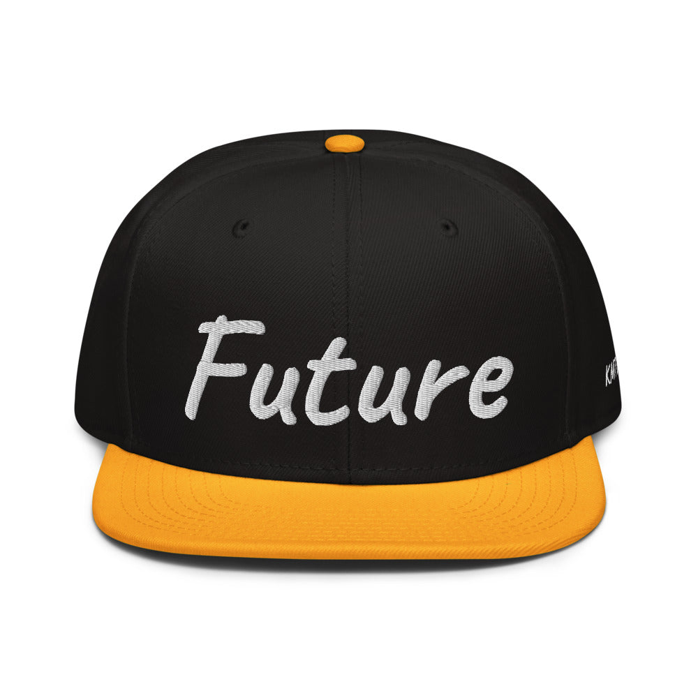 Future In Pearl Embroidery on Snapback Cap