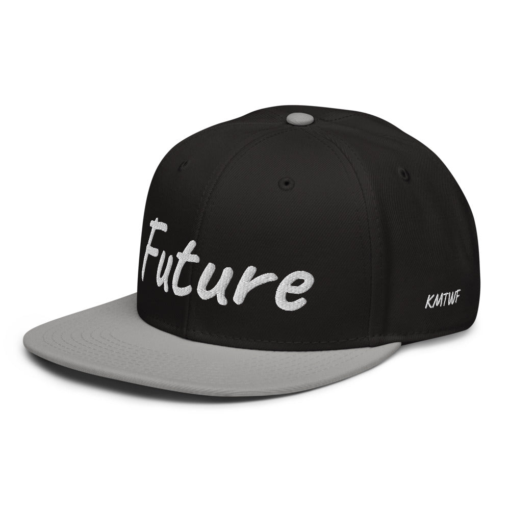 Future In Pearl Embroidery on Snapback Cap