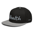 Wealth In Silver Embroidery on Snapback Cap